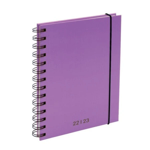 Agenda spiraal A5 22/23 paars