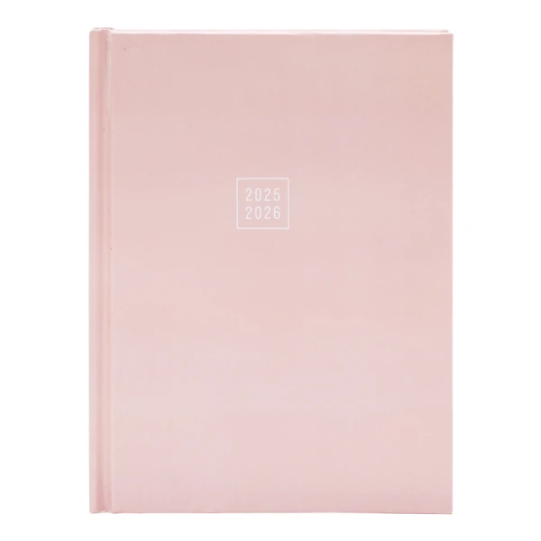 Schoolagenda A5 Licht Roze 2025 - 2026