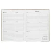 Schoolagenda A5 18mnd 2025 - 2026 Linnen Beige