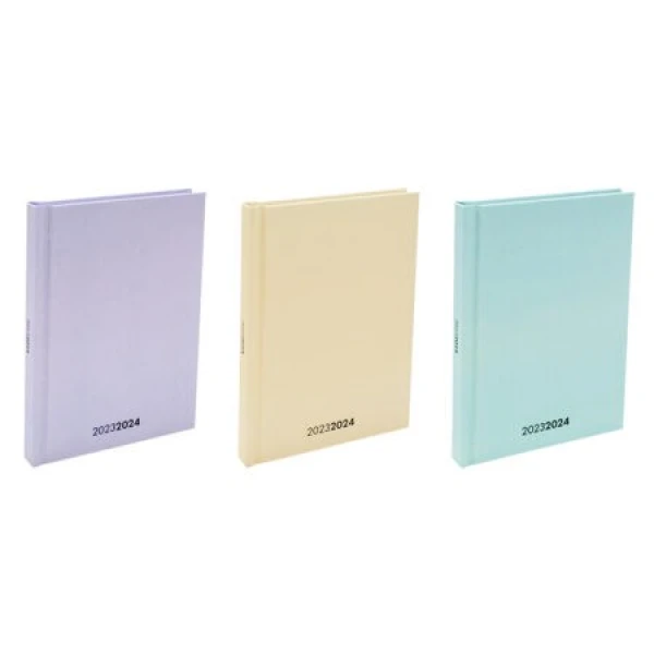 Studieagenda A6 pastel paars 2023-2024