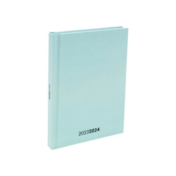 Studieagenda A6 pastel blauw 2023-2024