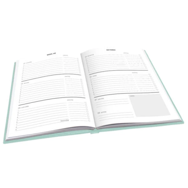Studieagenda A6 pastel paars 2023-2024
