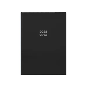 Schoolagenda A5 Planner Black 2025 - 2026