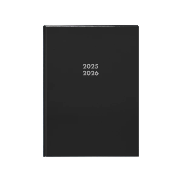 Schoolagenda A5 Planner Black 2025 - 2026