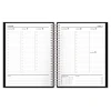 Schoolagenda A4 Planner Black Spiraal 2025 - 2026