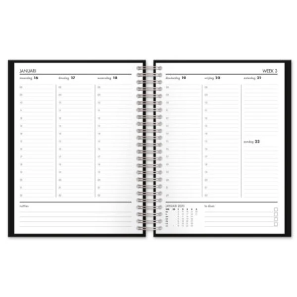 Schoolagenda A4 Planner SOHOcollege spiraal 2023 - 2024