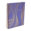 Planner undated spiraal purple 20x16cm
