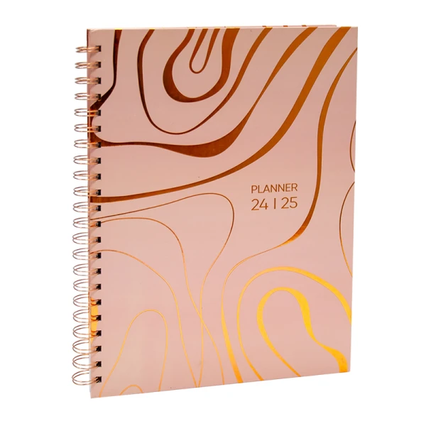 Schoolagenda Planner 29x21cm spiraal Lovi roze 2024 - 2025