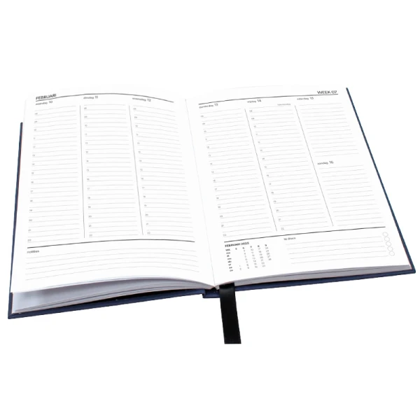 Schoolagenda Planner 29x21cm Zed groen 2024 - 2025 - Afbeelding 2