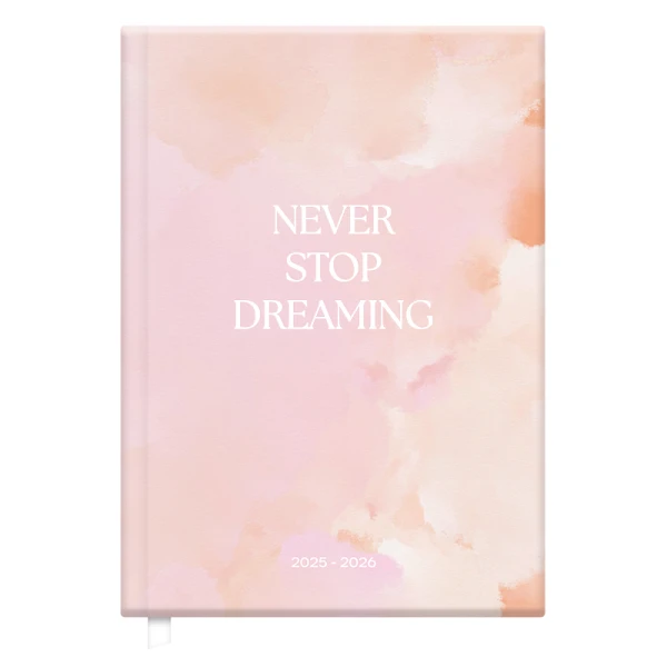 Planner 22x16cm Blisz zalm