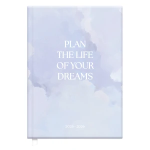 Planner 22x16cm Blisz blauw