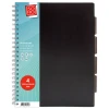 Collegeblok A4 zwart