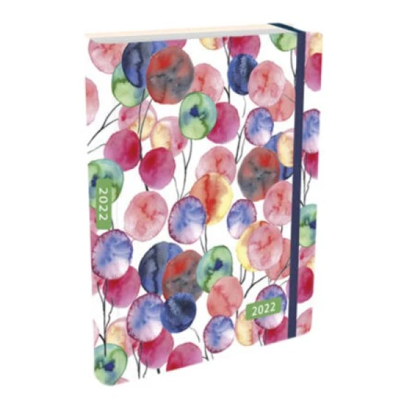 Schoolagenda Peter Pauper Watercolor 16 maanden 2021 - 2022