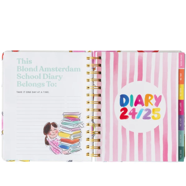 Schoolagenda Blond Amsterdam 2024 - 2025