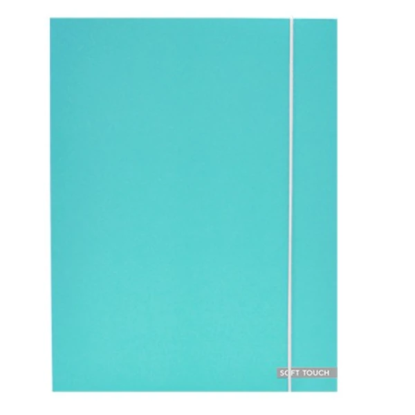 Elastomap Soft Touch Pastel Blauw