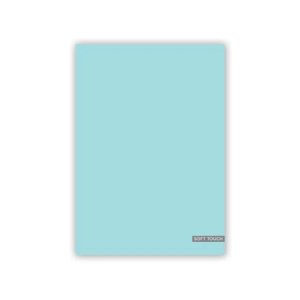 schrift A5 lijn Soft Touch Pastel