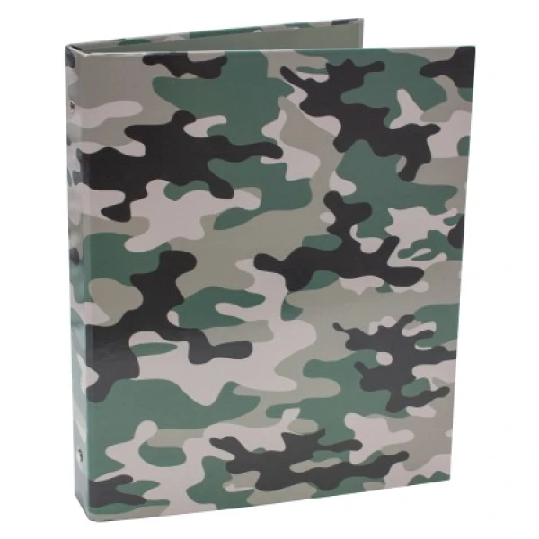 Ringband 4 rings Camouflage groen