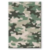 Schrift harde kaft A5 lijn Camouflage Groen