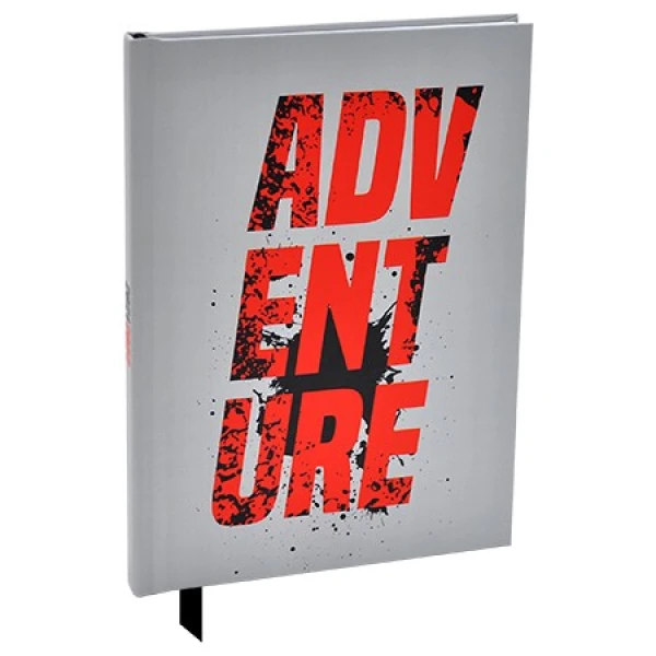 Schoolagenda A5 Adventure Licht Grijs 2021 - 2022