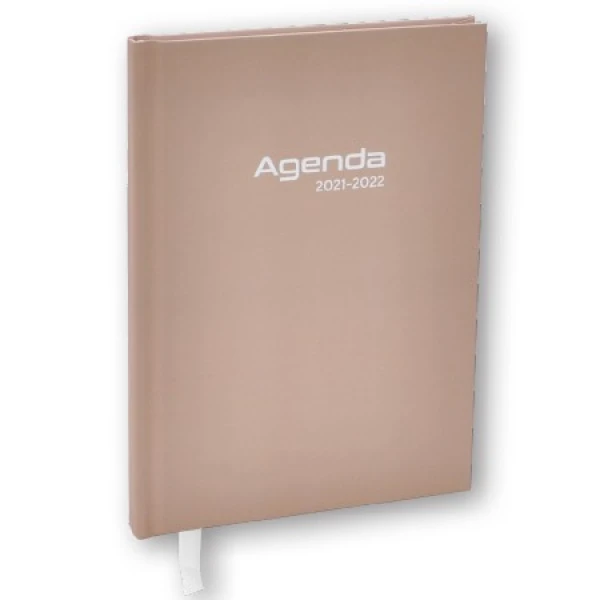 Schoolagenda A5 Nature Bruin 2021 - 2022