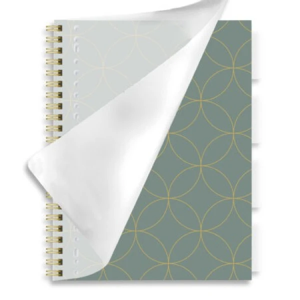 Projectboek A4 100vl 4tabs Chiq