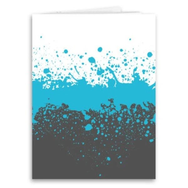 Schrift A4 lijn /2 Splash
