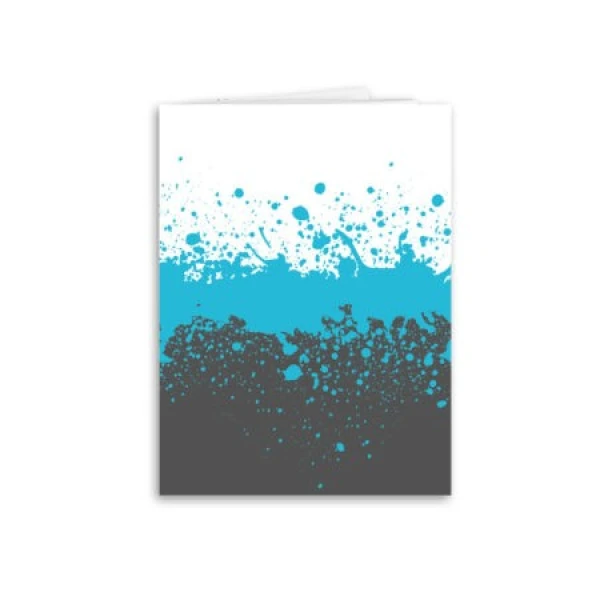 Schrift A5 lijn /3 Splash