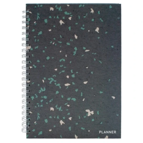Planner spiraal Terrazzo 29x21cm