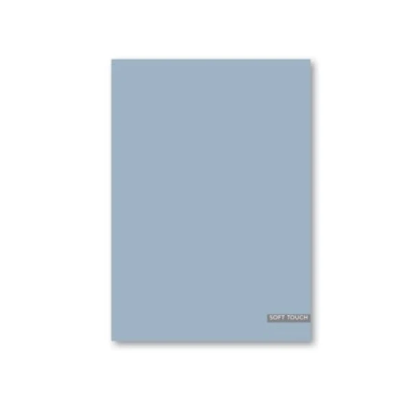 Schrift A5 lijn Soft Nature Blauw