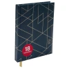 Schoolagenda A5 Lux Blauw (18 mnd) 2023 - 2024
