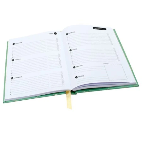 Schoolagenda A5 Lux Blauw (18 mnd) 2023 - 2024