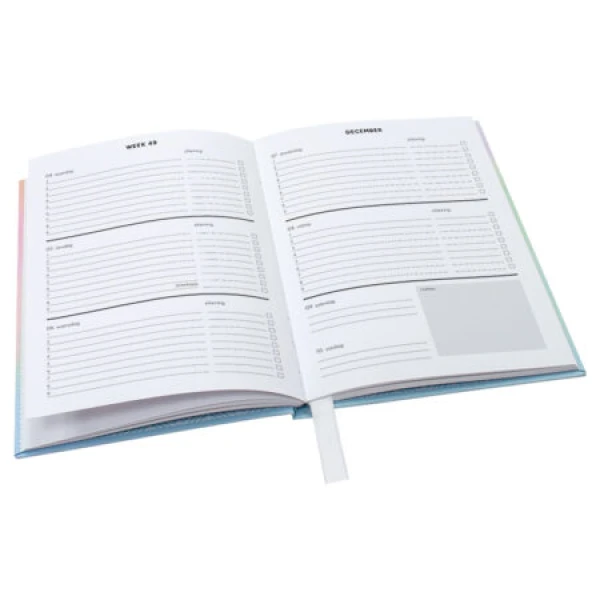 Schoolagenda A5 Rainbow A 2023 - 2024