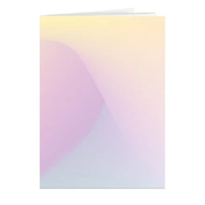 Schrift A4 10mm Rainbow