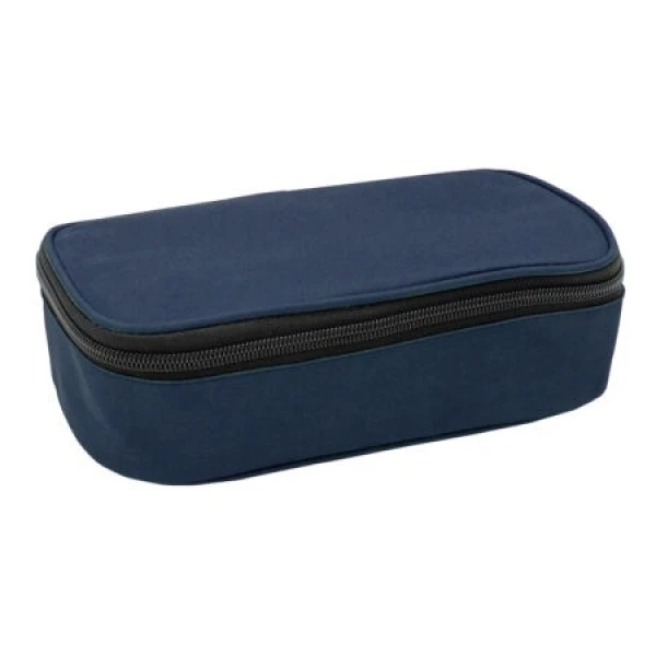 Etui bakmodel groot 24x12cm blauw