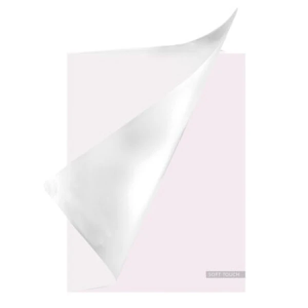 Schrift A4 10mm Luna Pastel Wit