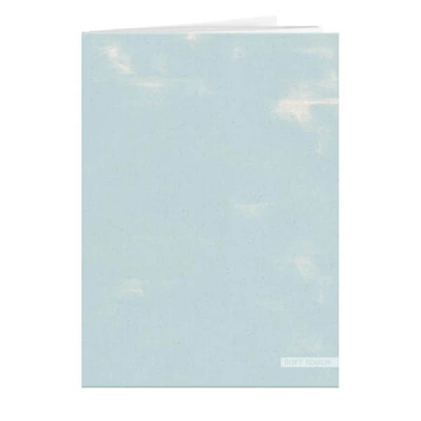 Schrift A4 lijn Canva Nature Blauw
