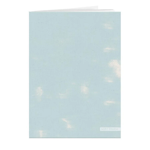 Schrift A4 10mm Canva Nature Blauw