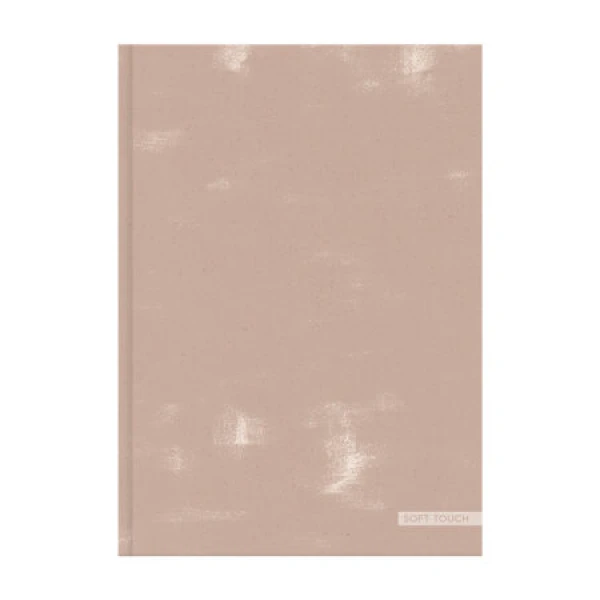 Schrift harde kaft A4 met lijn Canva Nature Taupe