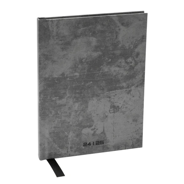 Schoolagenda A5 2024 - 2025 Leff Grijs
