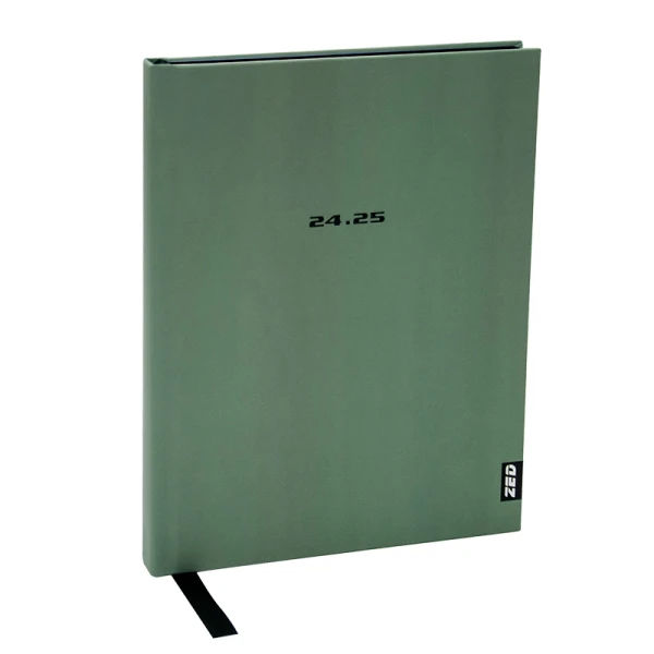 Schoolagenda 18mnd A5 2024 - 2025 Zed Groen