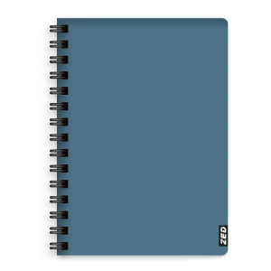 Harde kaft Dummyboek A4 spiraal Zed Blauw