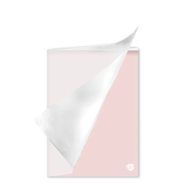 Schrift A5 lijn PP Mila Pastel Roze