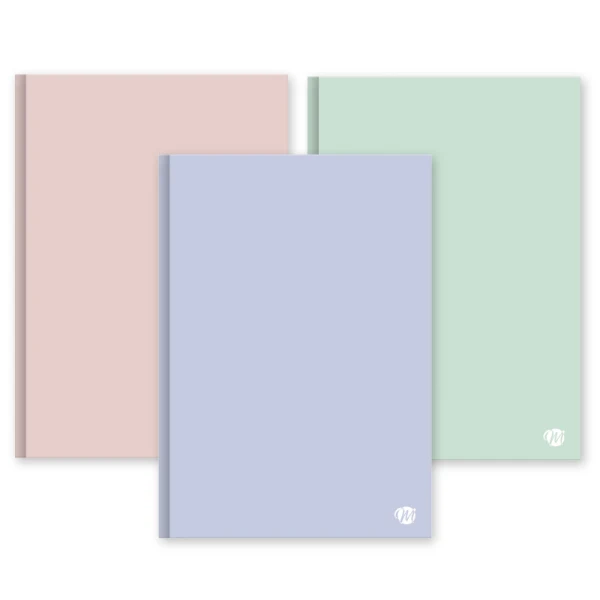Schrift harde kaft A4 lijn Mila Pastel Groen - Afbeelding 2