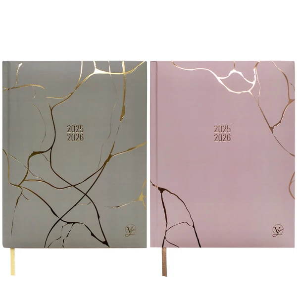 Agenda A5 25/26 Valo rose