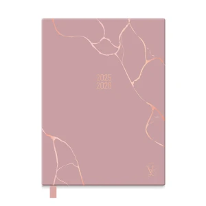 Agenda A5 25/26 Valo rose