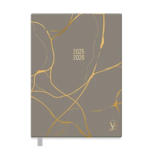 Agenda A5 25/26 Valo taupe