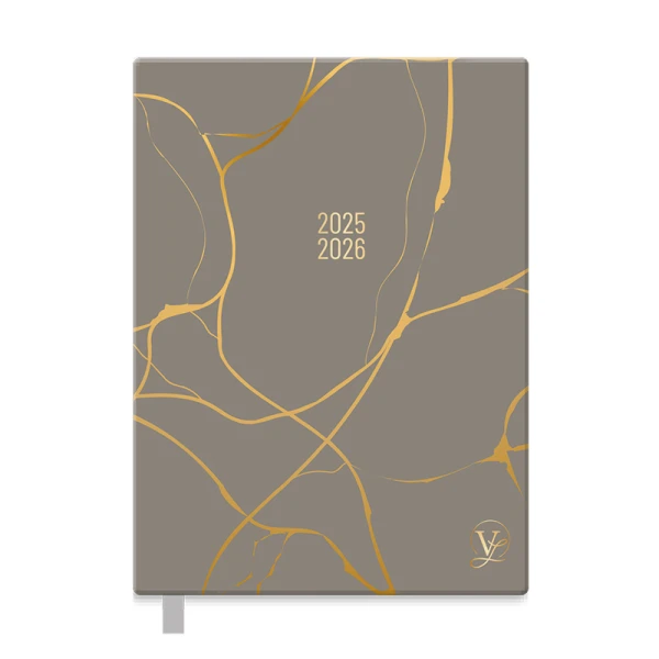 Agenda A5 25/26 Valo taupe