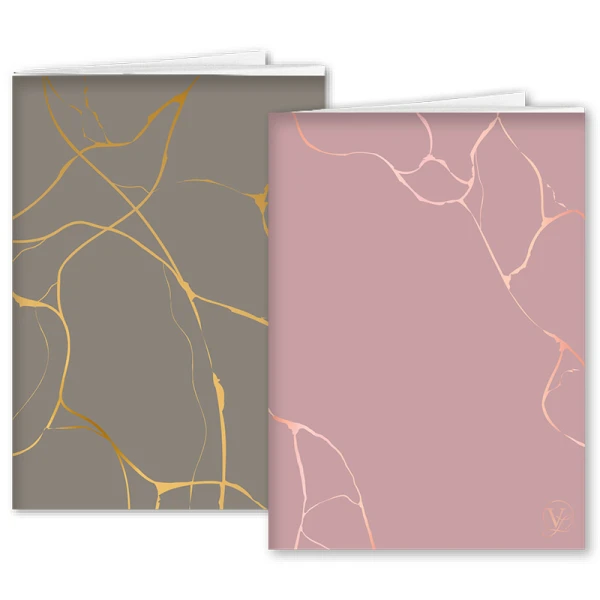 Schrift A4 lijn Valo rose