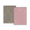 Schrift A5 lijn Valo rose