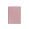 Schrift A5 lijn Valo rose